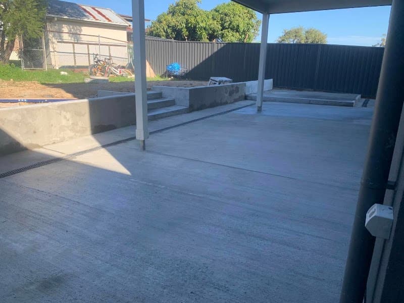 Baxters Concreting concreting work in Belmont North