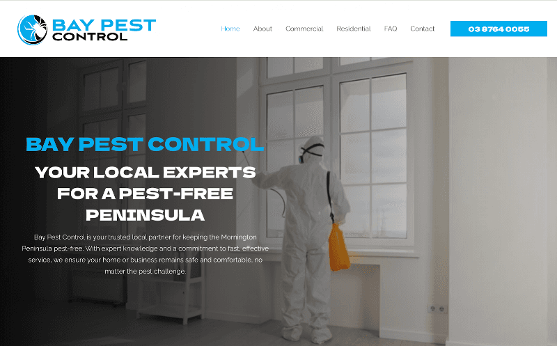 Bay Pest Control pest control work in Hastings