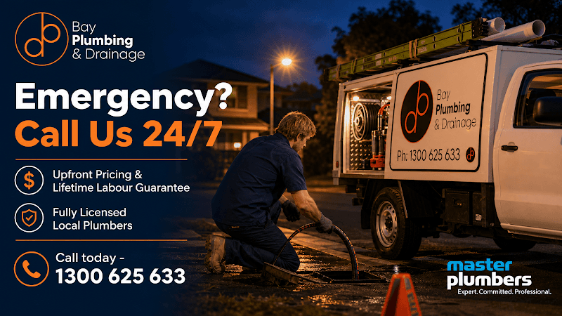 Bay Plumbing & Drainage plumber work in Geelong