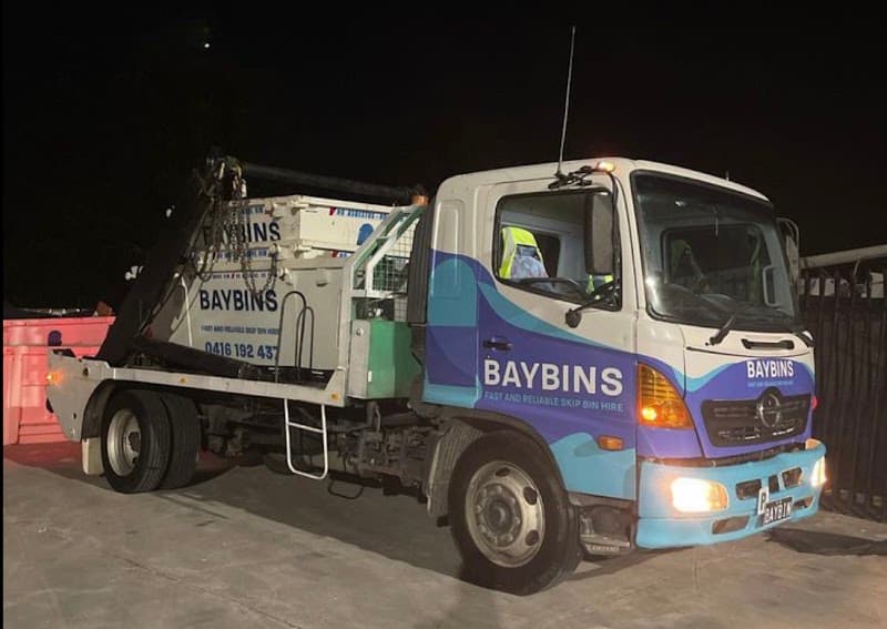 BAYBINS Skip Bin Hire rubbish removal work in Sylvania Waters