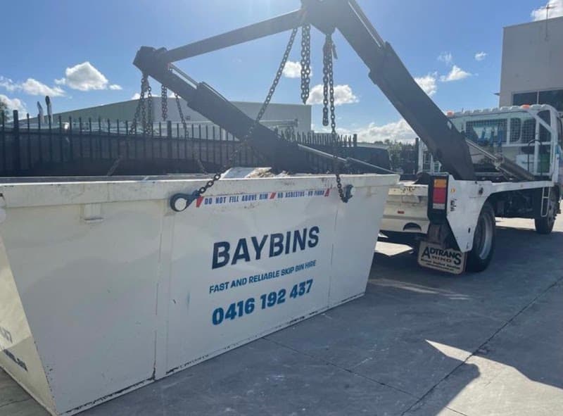 BAYBINS Skip Bin Hire rubbish removal work in Sylvania Waters
