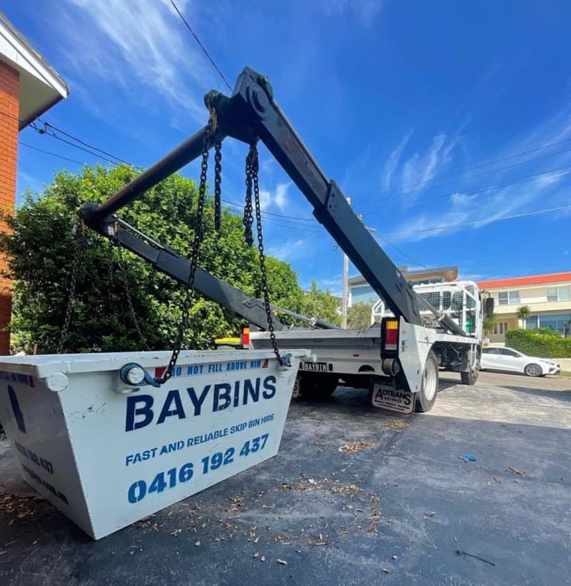 BAYBINS Skip Bin Hire rubbish removal work in Sylvania Waters