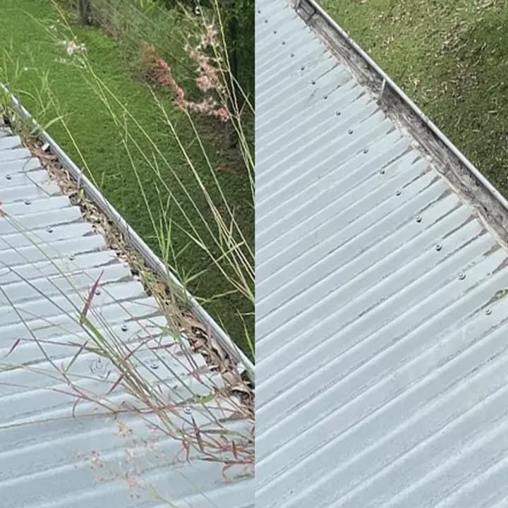 Bayside Gutter Cleaning Brisbane gutter cleaning work in Manly West