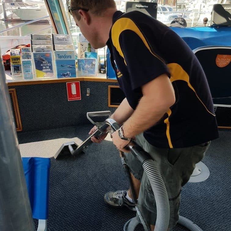 Baywaters Cleaning Services carpet cleaning work in Scarness