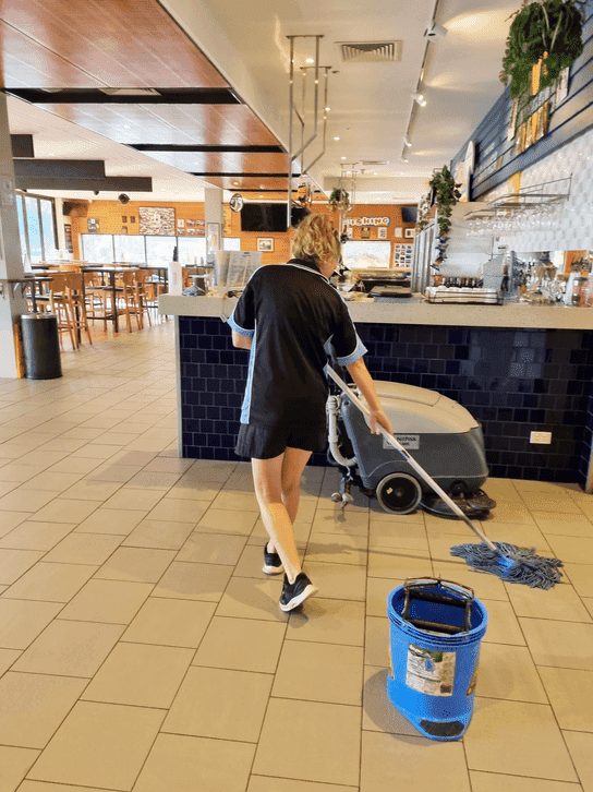 Baywaters Cleaning Services carpet cleaning work in Scarness