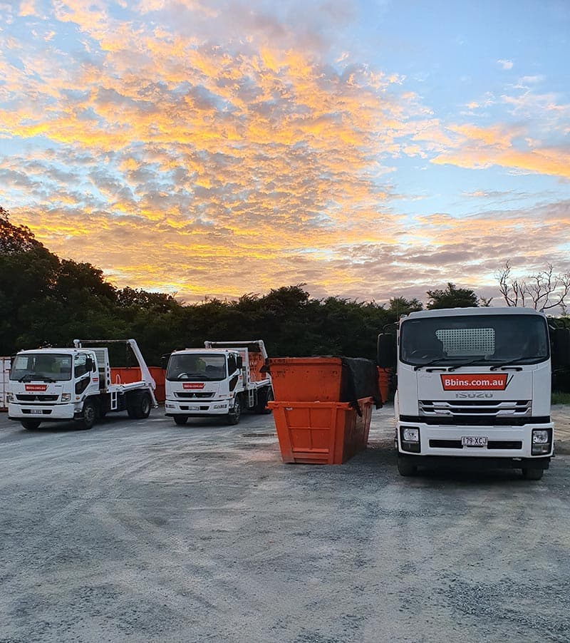 Bbins Skip Bin Hire rubbish removal work in Lawnton