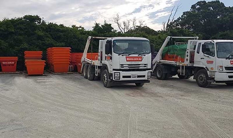 Bbins Skip Bin Hire rubbish removal work in Lawnton