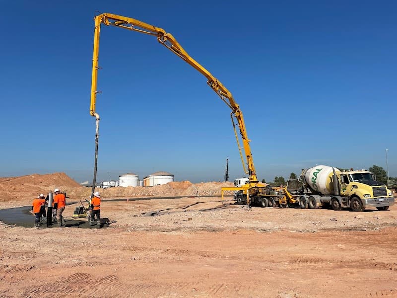 Bear Claw concreting work in Holtze