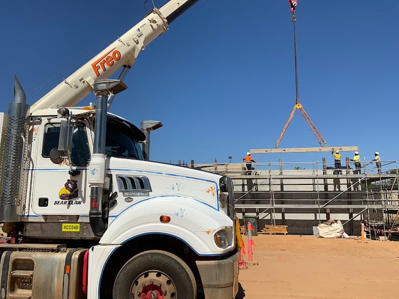 Bear Claw concreting work in Holtze
