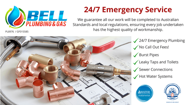 Bell Plumbing & Gas plumber work in Rockingham