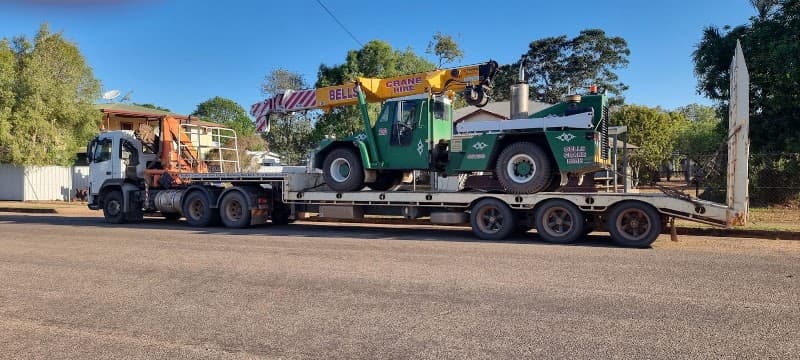 Bell's Carrying & Crane Hire Service Pty Ltd removalist work in Bungalow