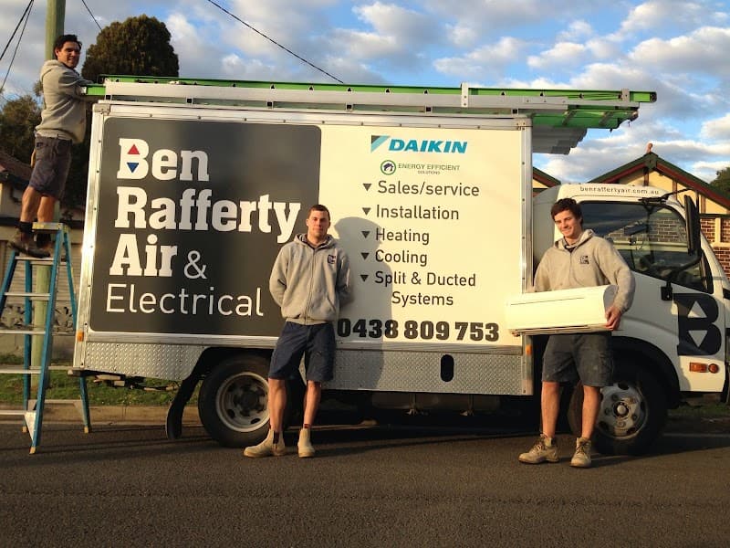 Ben Rafferty Air & Electrical air conditioning work in Alexandria