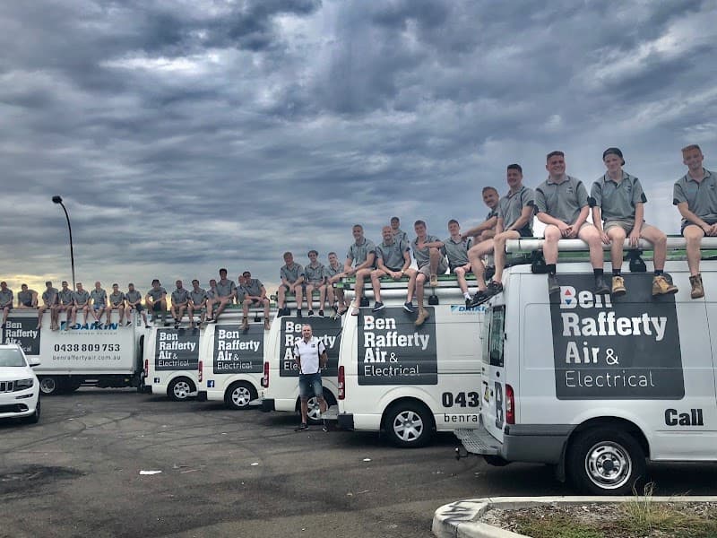 Ben Rafferty Air & Electrical air conditioning work in Alexandria
