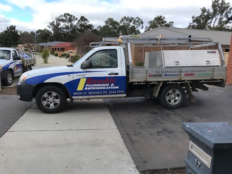 Benair Plumbing & Refrigeration air conditioning work in Golden Square