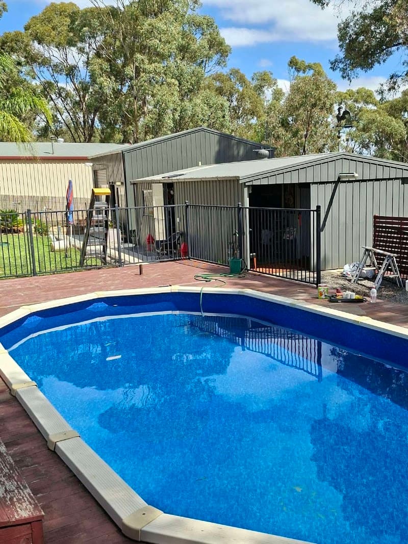 Bendigo Pool Teck pool maintenance work in Eaglehawk