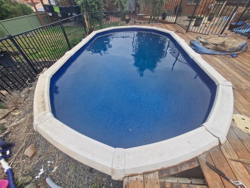 Bendigo Pool Teck pool maintenance work in Eaglehawk