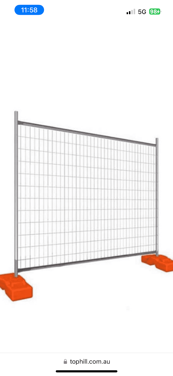 Bendigo Tempa Fencing fencing work in Kennington