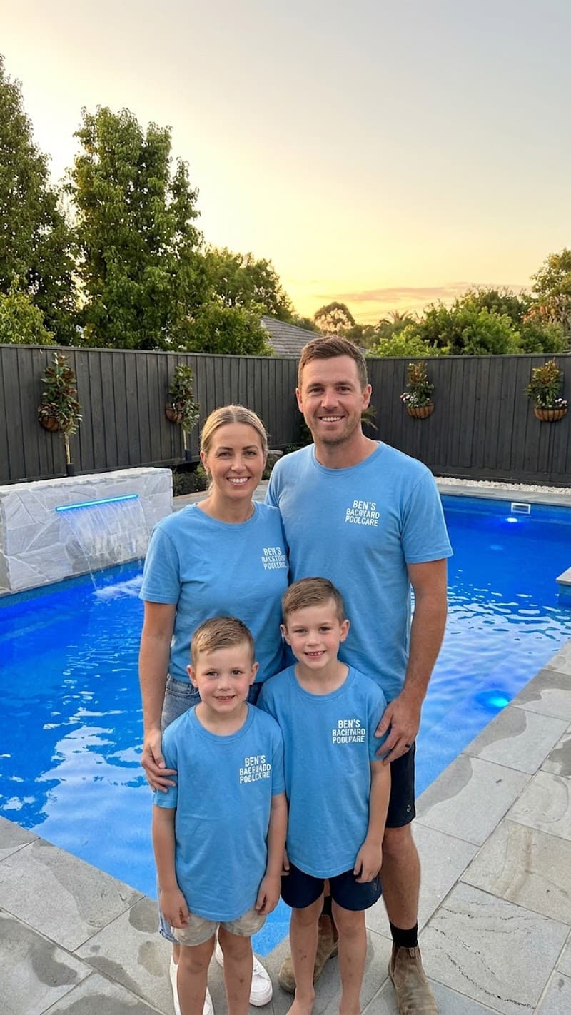 Ben’s Backyard pool care pool maintenance work in Campbelltown