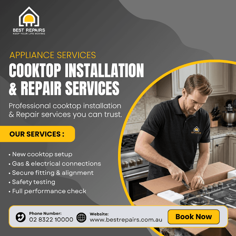 BEST REPAIRS appliance repair work in Alexandria