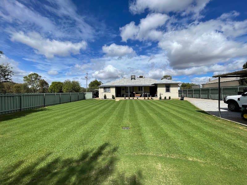 Beyond The Mow lawn care work in Thurgoona