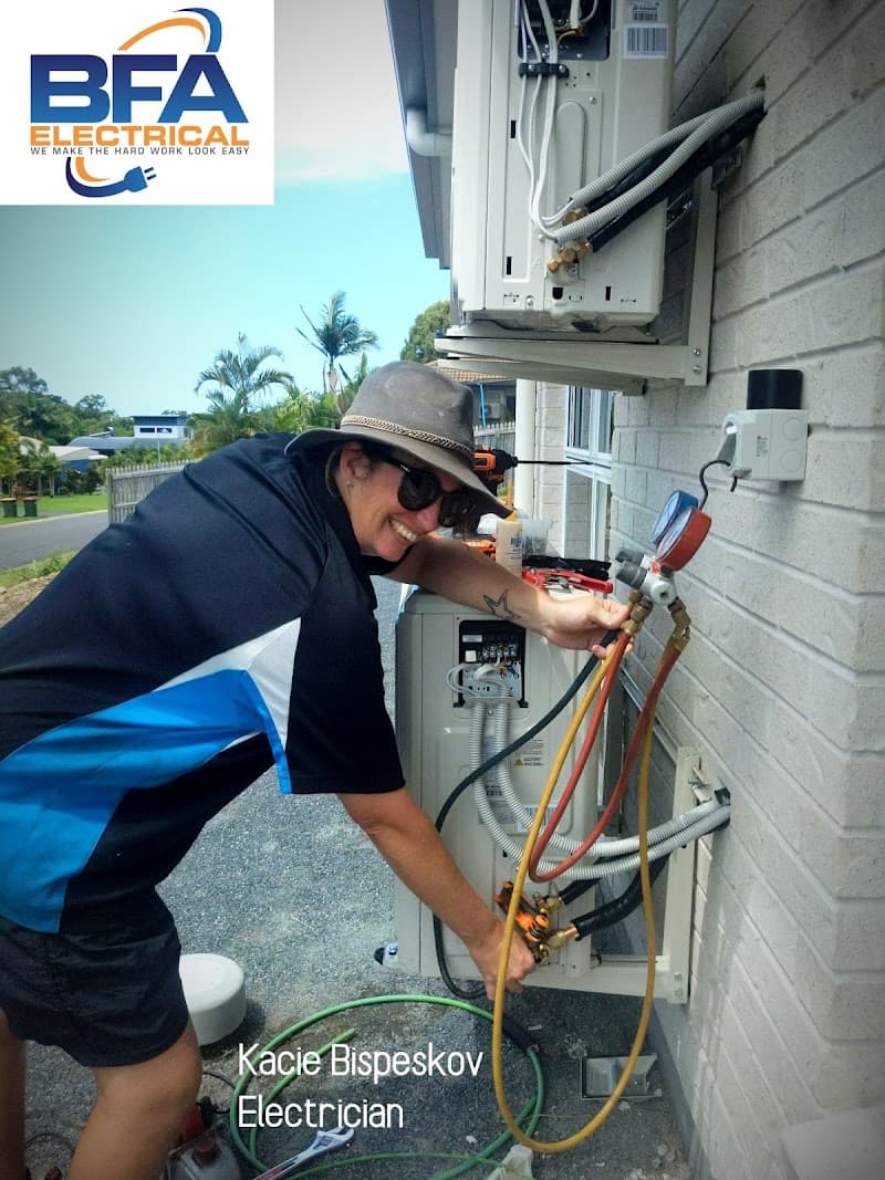 BFA Electrical air conditioning work in The Range