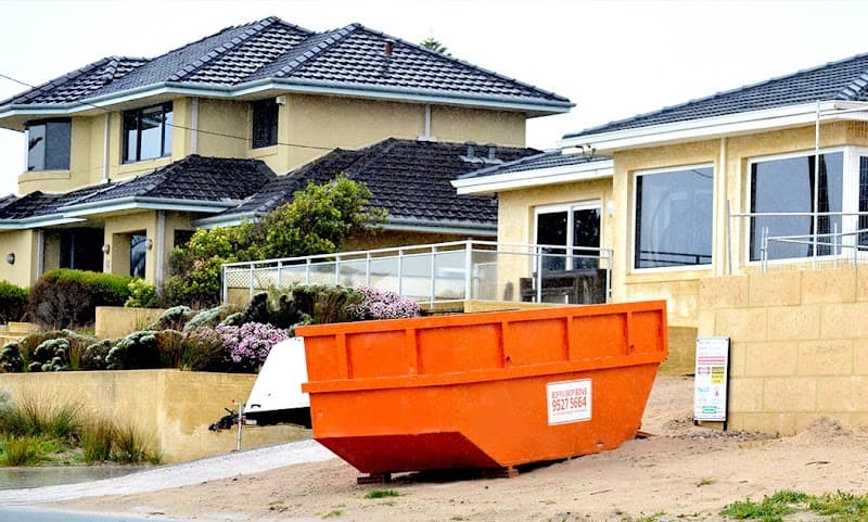 Biffa Skip Bin Hire rubbish removal work in Rockingham