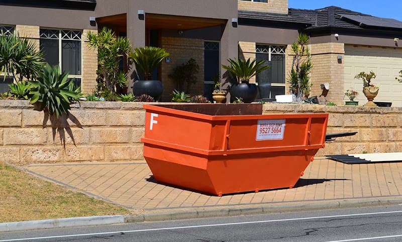 Biffa Skip Bin Hire rubbish removal work in Rockingham