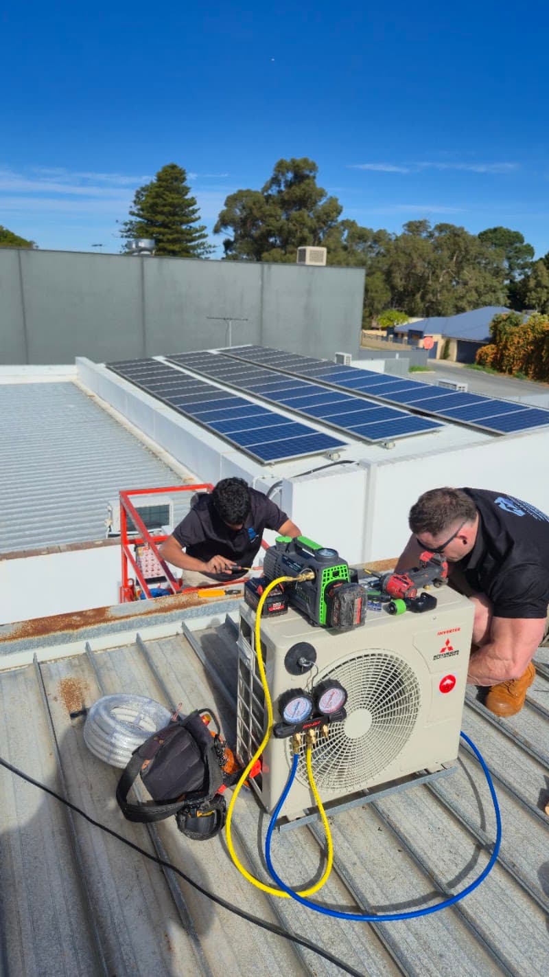 Big State Electrical Pty Ltd air conditioning work in Landsdale