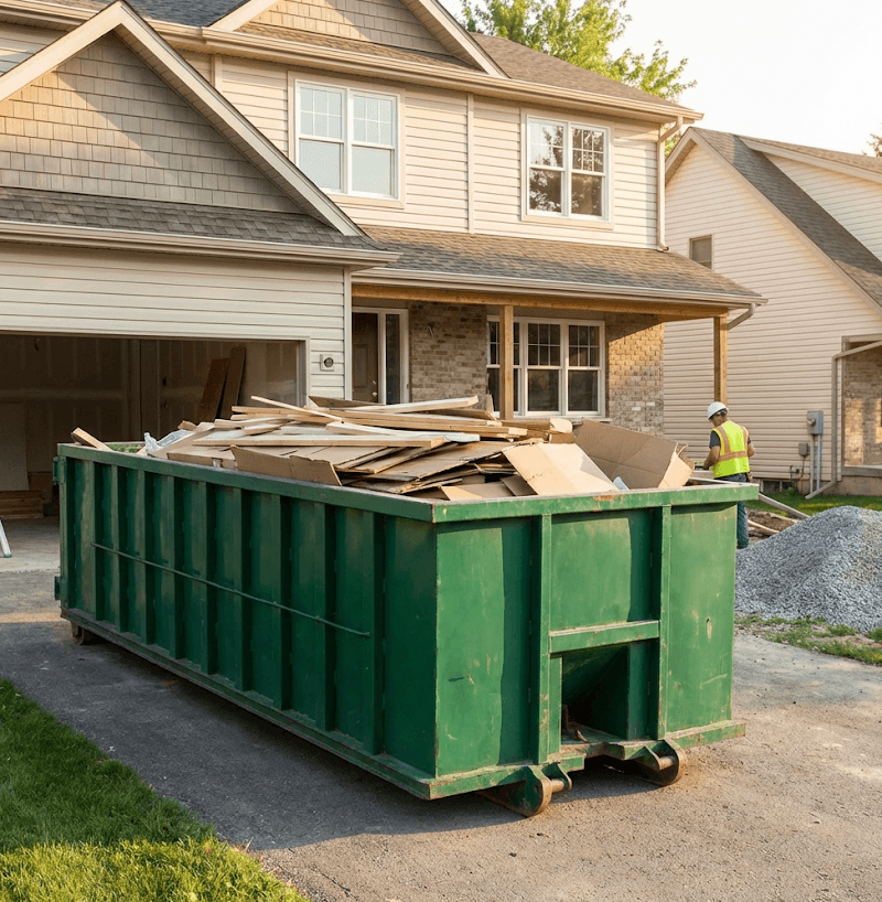 Bin Planet Bendigo rubbish removal work in East Bendigo