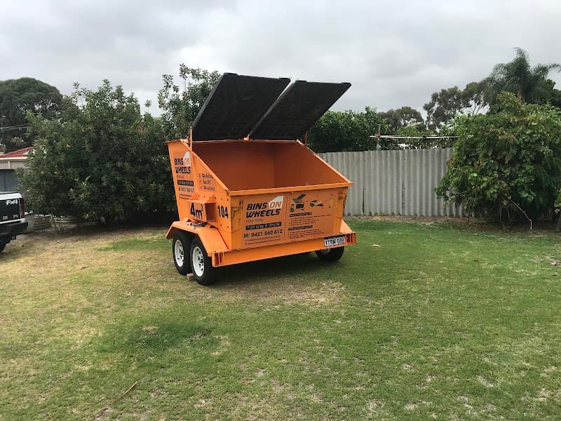 Bins on Wheels for Hire rubbish removal work in Middle Swan
