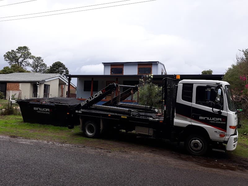 Binworx Skip Bins Newcastle & Lake Macquarie rubbish removal work in Charlestown