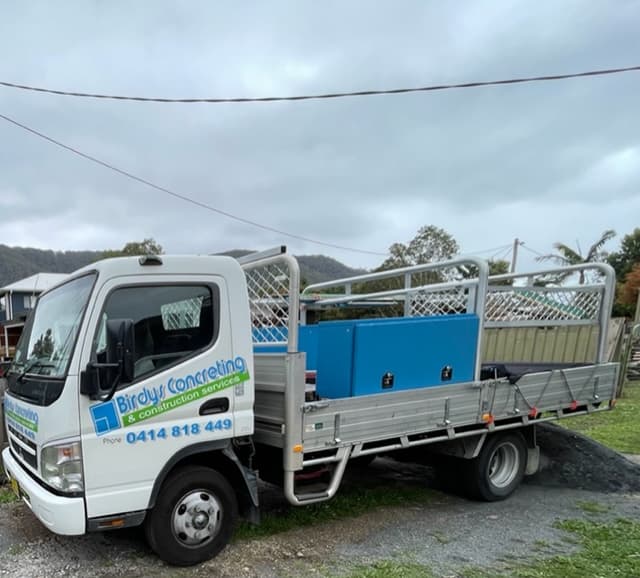 Birdy's Concreting and Construction Services concreting work in Dunbogan