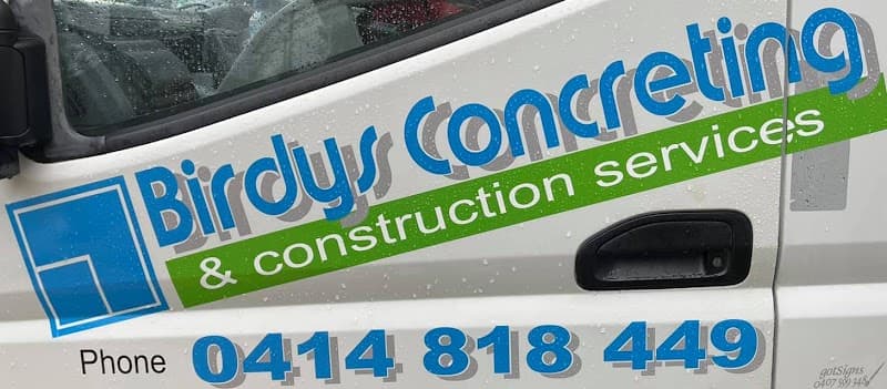 Birdy's Concreting and Construction Services concreting work in Dunbogan