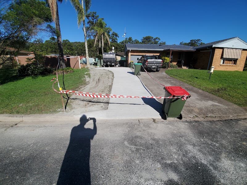 Birdy's Concreting and Construction Services concreting work in Dunbogan