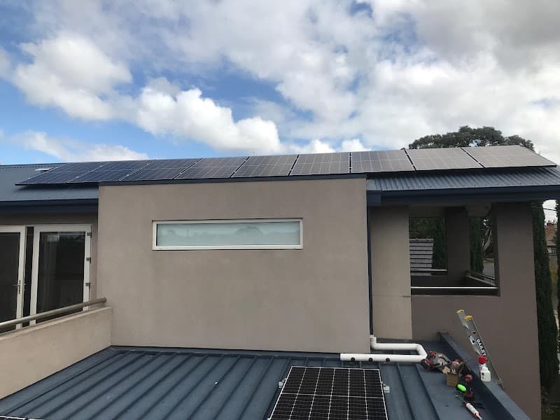 Biz Solar solar panel installation work in North Geelong