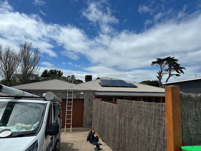 BJ White Solar/Electrics solar panel installation work in Hastings