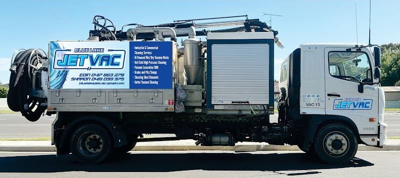 Blue Lake Jet Vac pressure washing work in Mount Gambier