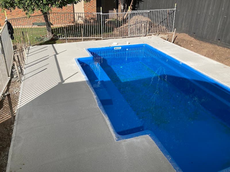 Blue Marlin Pools pool builder work in Mornington