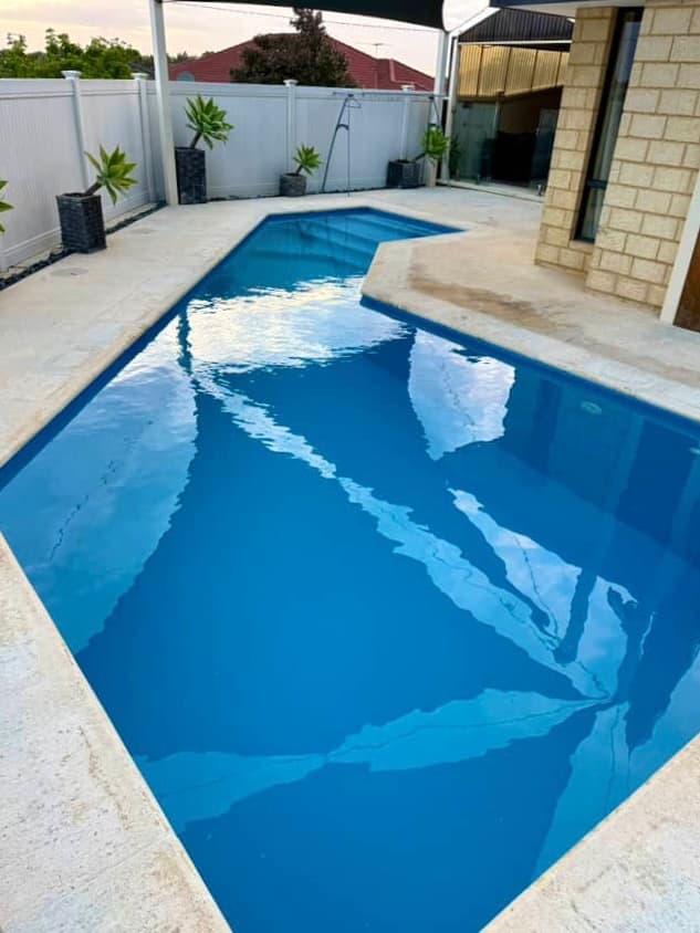 Blue Swimmer Pools pool builder work in Burns Beach
