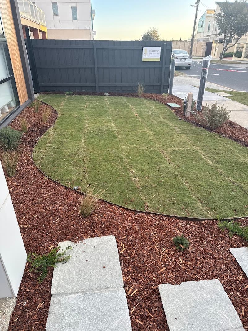 Blume Landscapes landscaping work in Frankston