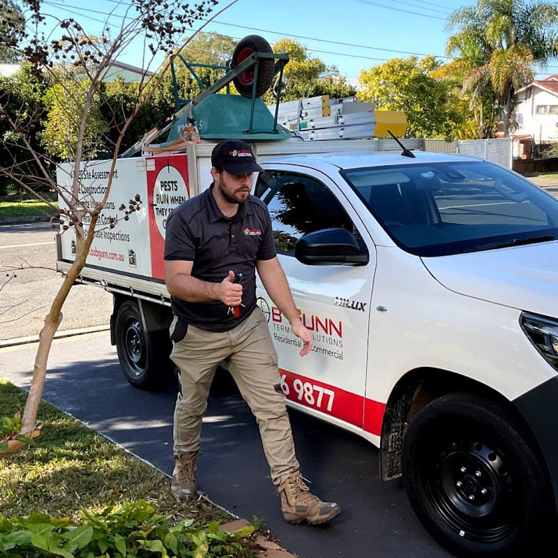 Bob Gunn Termite Solutions pest control work in Loganholme