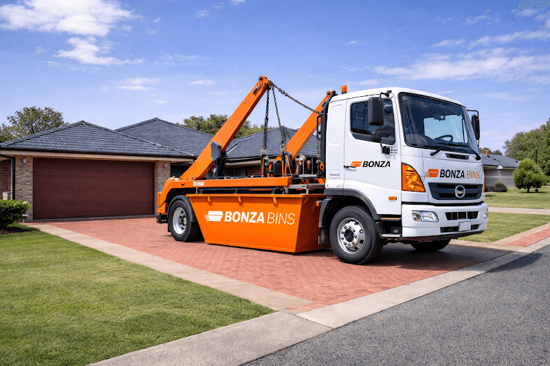 Bonza Skip Bins rubbish removal work in Rockingham