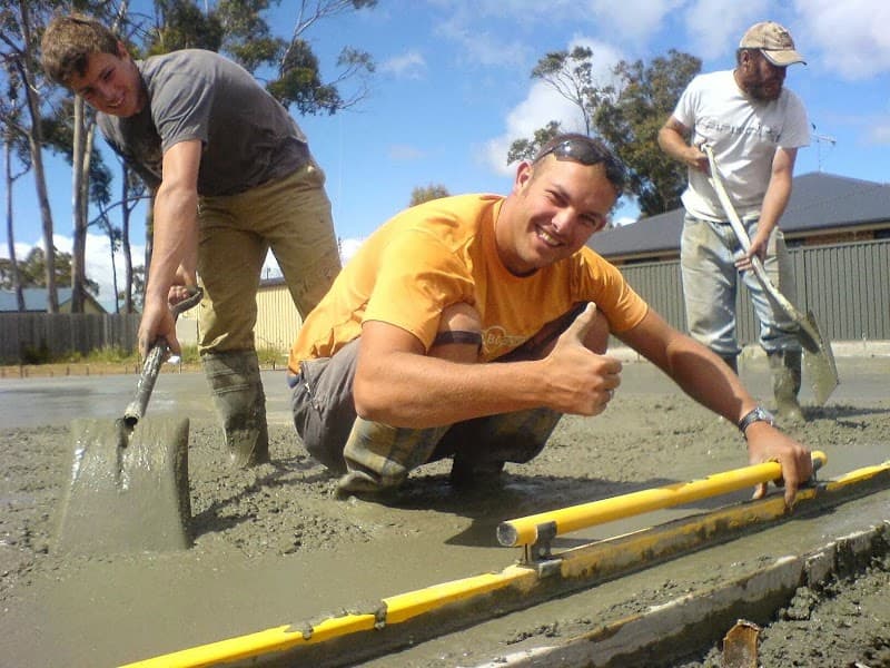 Bosveld Concreting concreting work in Launceston