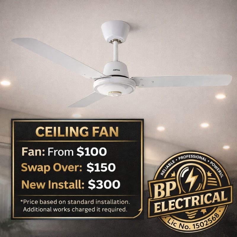 BP Electrical electrician work in Mackay
