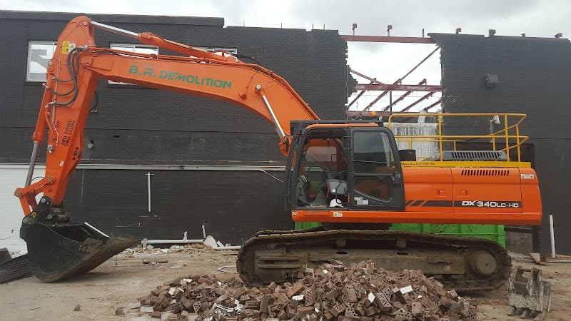 B.R. Demolition demolition work in Dingley Village