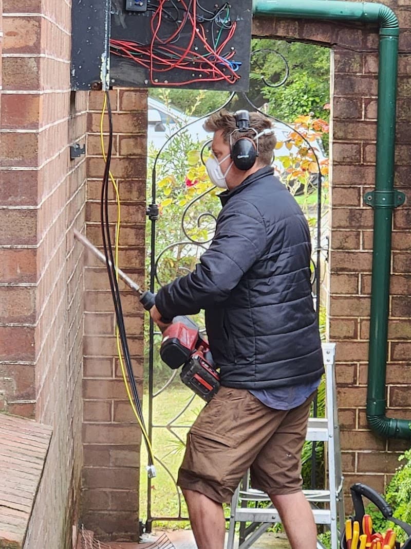 Brightside Solar and Electrical solar panel installation work in Glebe