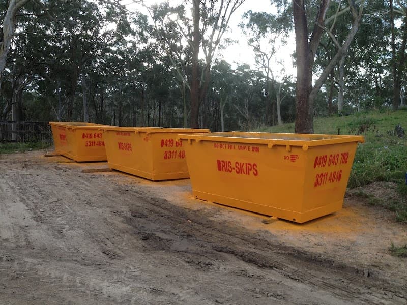 Bris-Skips rubbish removal work in Alderley