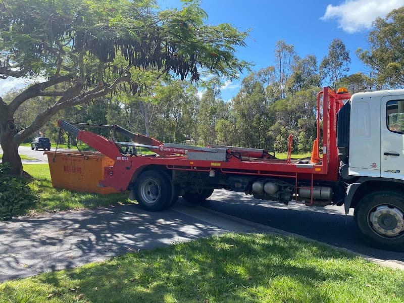 Bris-Skips rubbish removal work in Alderley