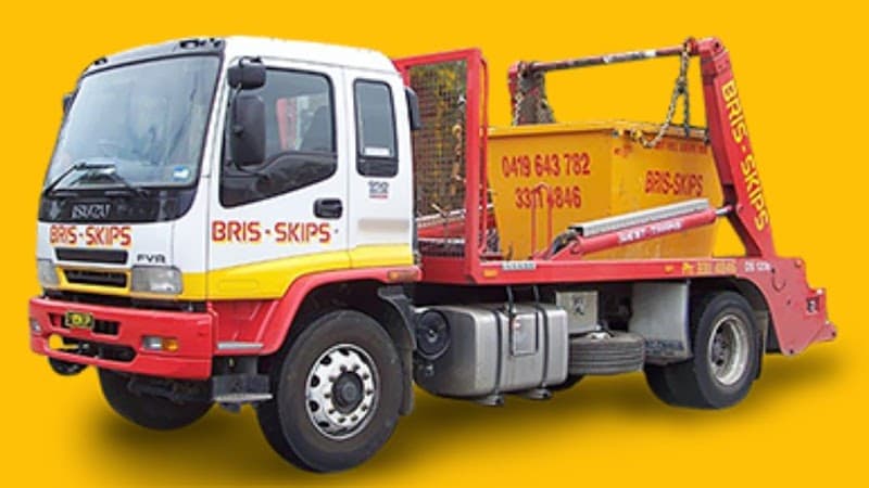 Bris-Skips rubbish removal work in Alderley