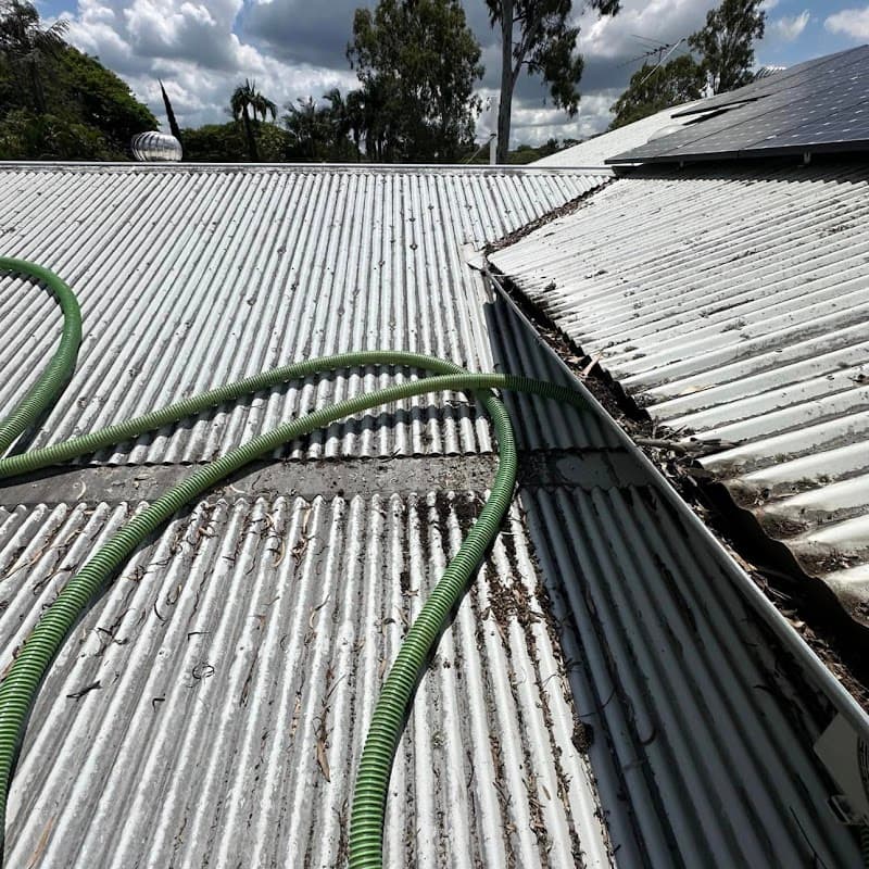 Brisbane Gutter & Exteriors gutter cleaning work in Forest Lake
